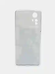 Серый чехол прозрачный на Xiaomi Redmi Note 12S (Сяоми Редми Нот 12S), с рисунком, защита камеры