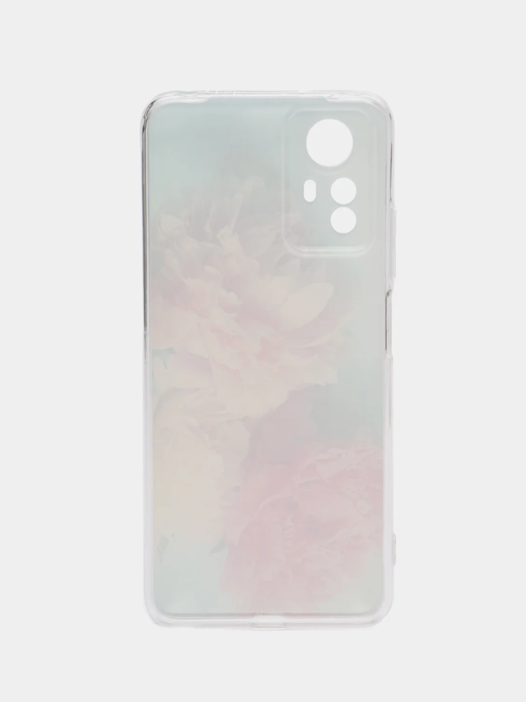 Конфетный чехол прозрачный на Xiaomi Redmi Note 12S (Сяоми Редми Нот 12S), с рисунком, защита камеры