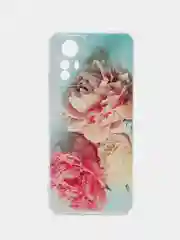Конфетный чехол прозрачный на Xiaomi Redmi Note 12S (Сяоми Редми Нот 12S), с рисунком, защита камеры