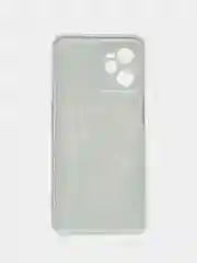 Оливковый силиконовый чехол на Realme C35 / Реалми С35 прозрачный, с рисунком, защита камеры