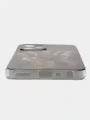 Оливковый силиконовый чехол на Realme C35 / Реалми С35 прозрачный, с рисунком, защита камеры