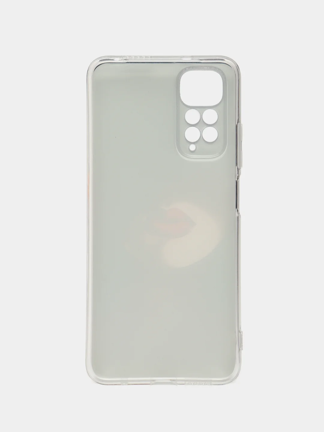 Фиолетовый чехол на Redmi Note 11 4G Global/11S / Редми Ноут 11 Global/11S прозрачный, с рисунком