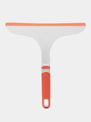 Водосгон с нескользящей ручкой Raccoon Orange, сгон силикон, 25х24 см