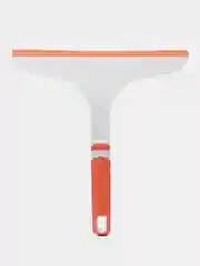 Водосгон с нескользящей ручкой Raccoon Orange, сгон силикон, 25х24 см