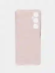 Пурпурный силиконовый чехол на Realme C65 / Реалми С65 прозрачный, с рисунком, защита камеры