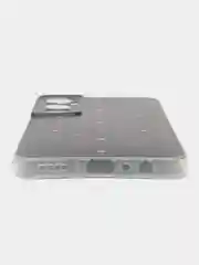 Черный силиконовый чехол на Realme C65 / Реалми С65 прозрачный, с рисунком, защита камеры