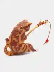 Кот рыбак рыжий с коричневыми полосками