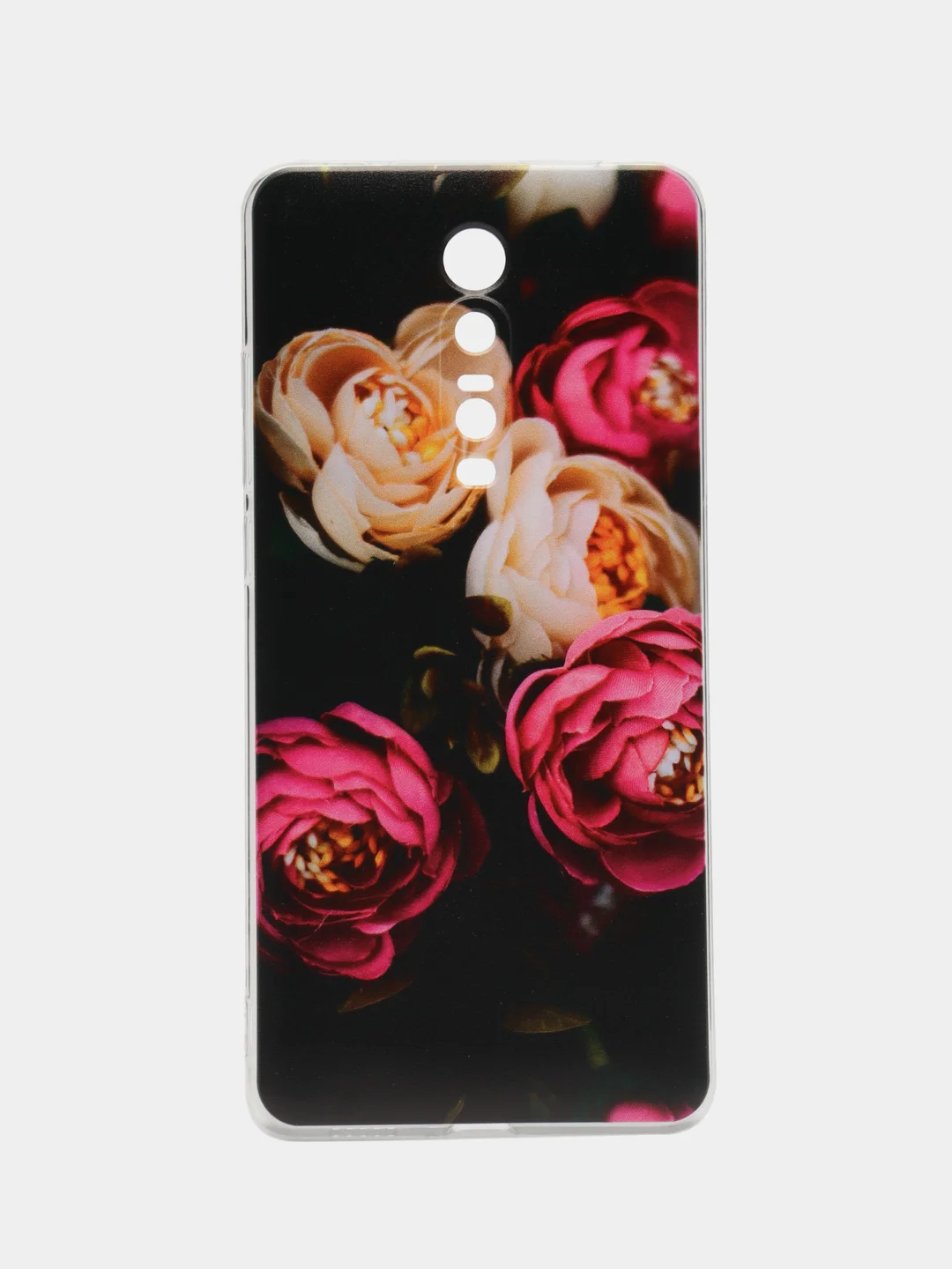 Кораллово-розовый чехол на Redmi K20/K20 Pro/Xiaomi Mi 9T/9T Pro / Редми К20 прозрачный, с рисунком