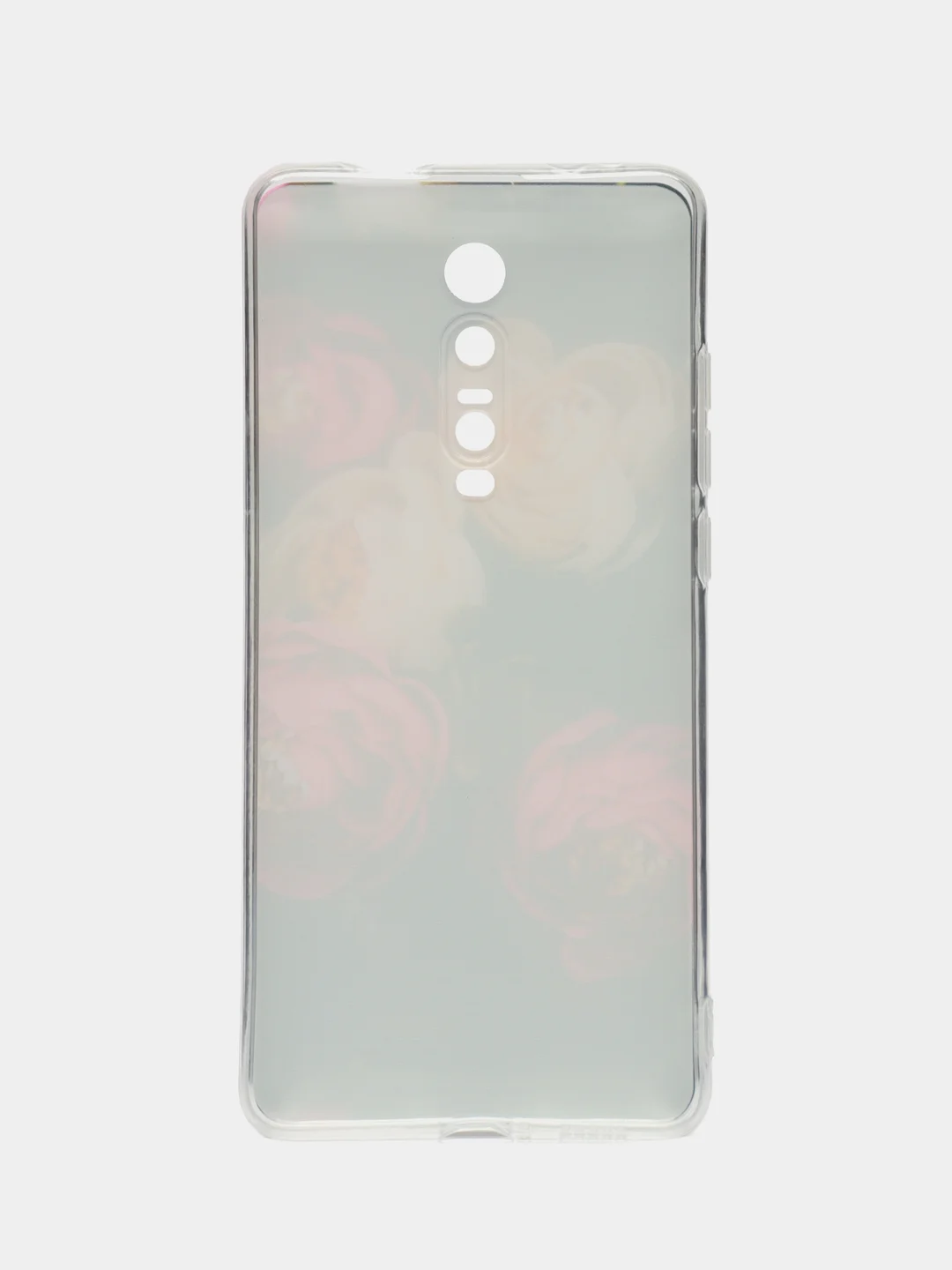 Кораллово-розовый чехол на Redmi K20/K20 Pro/Xiaomi Mi 9T/9T Pro / Редми К20 прозрачный, с рисунком