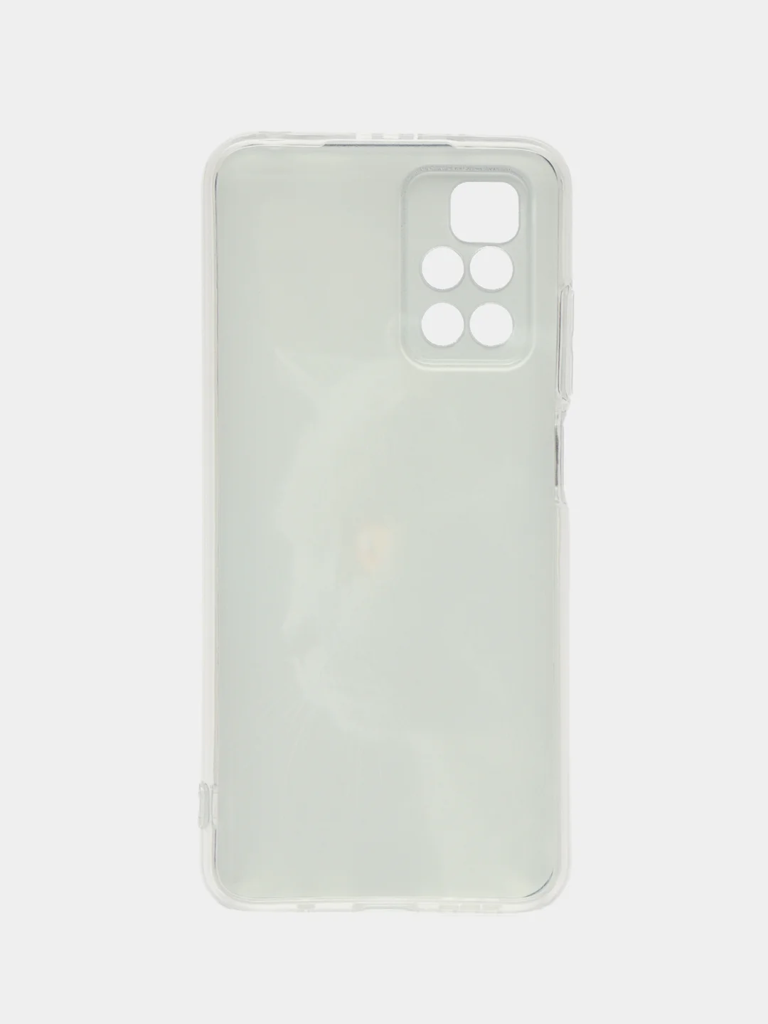 Тёмно-серый чехол на Xiaomi Redmi 10 / Сяоми Редми 10 прозрачный, с рисунком, защита камеры