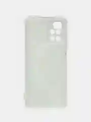 Тёмно-серый чехол на Xiaomi Redmi 10 / Сяоми Редми 10 прозрачный, с рисунком, защита камеры