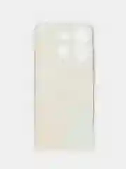 Светло-оранжевый чехол на Infinix Smart 7 Plus / Инфиникс Смарт 7 Плюс прозрачный, с рисунком