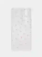 Коралловый меланж силиконовый чехол на Honor 90 / Хонор 90 прозрачный, с рисунком, защита камеры