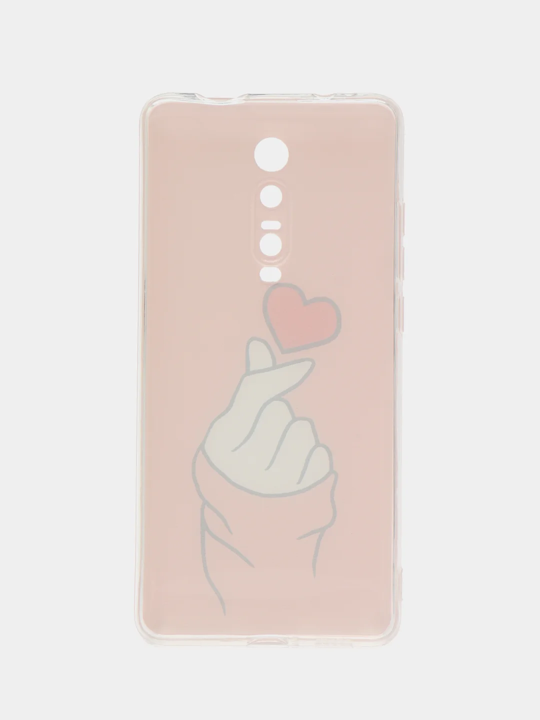 Коралловый чехол на Redmi K20/K20 Pro/Xiaomi Mi 9T/9T Pro / Редми К20 прозрачный, с рисунком
