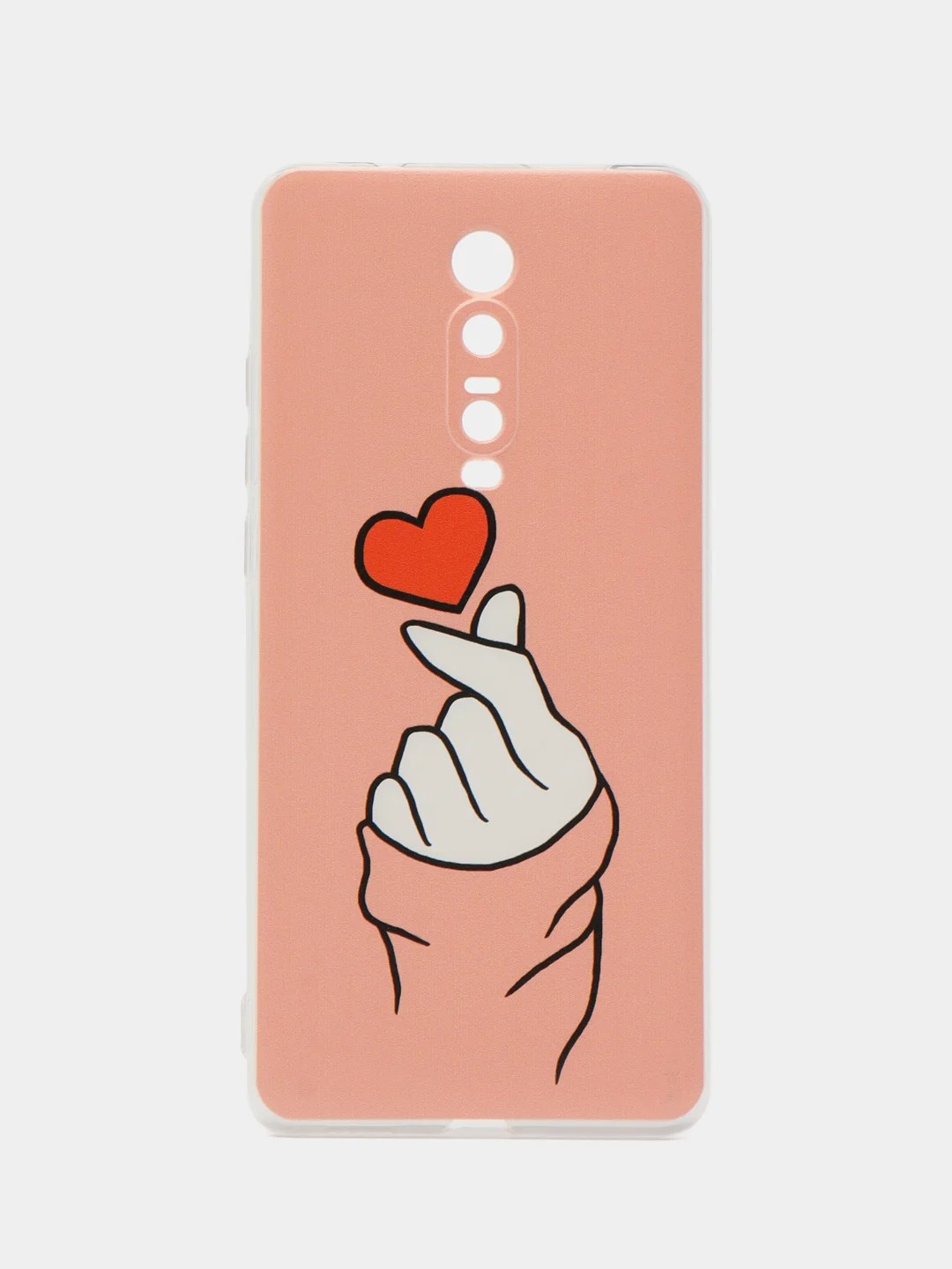 Коралловый чехол на Redmi K20/K20 Pro/Xiaomi Mi 9T/9T Pro / Редми К20 прозрачный, с рисунком