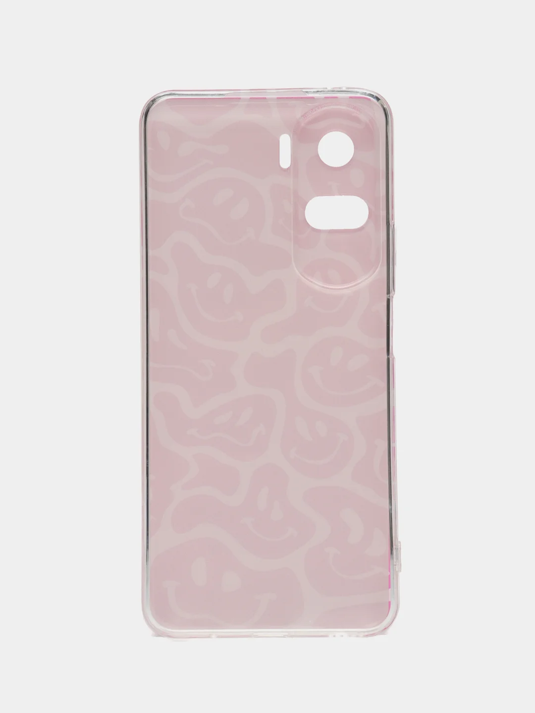 Пурпурный силиконовый чехол на Honor 90 Lite / Хонор 90 Лайт прозрачный, с рисунком, защита камеры