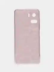 Пурпурный силиконовый чехол на Honor 90 Lite / Хонор 90 Лайт прозрачный, с рисунком, защита камеры