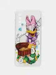 Конфетный силиконовый чехол на Xiaomi Redmi 9T / Редми 9Т прозрачный, с рисунком, защита камеры