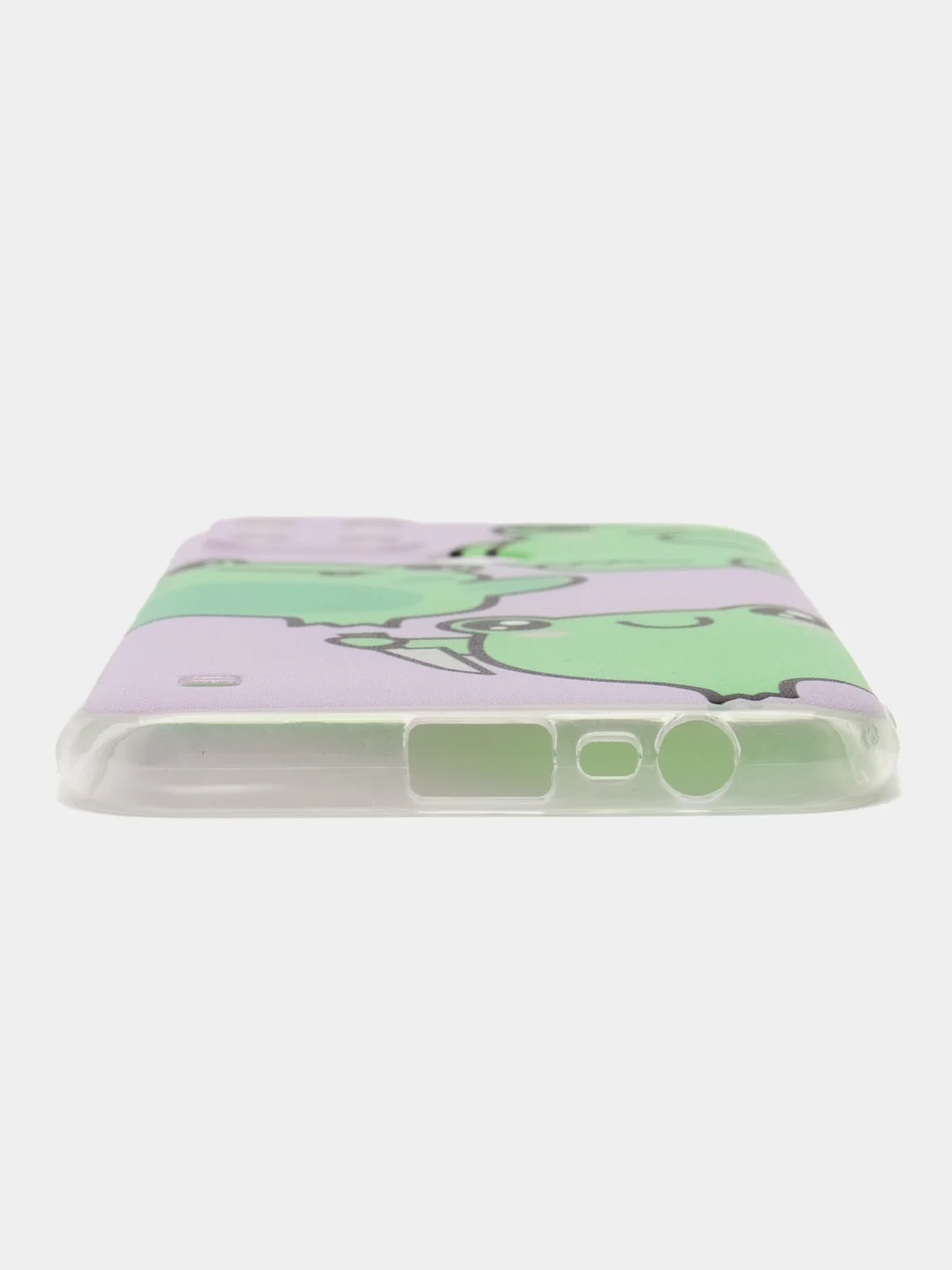 Лавандовый чехол на Oppo Realme C21Y/C25Y / Реалми C21Y/C25Y прозрачный, с рисунком, защита камеры