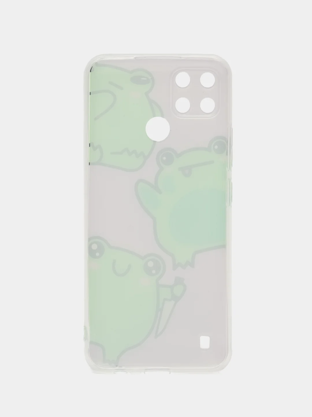 Лавандовый чехол на Oppo Realme C21Y/C25Y / Реалми C21Y/C25Y прозрачный, с рисунком, защита камеры