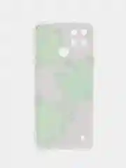 Лавандовый чехол на Oppo Realme C21Y/C25Y / Реалми C21Y/C25Y прозрачный, с рисунком, защита камеры