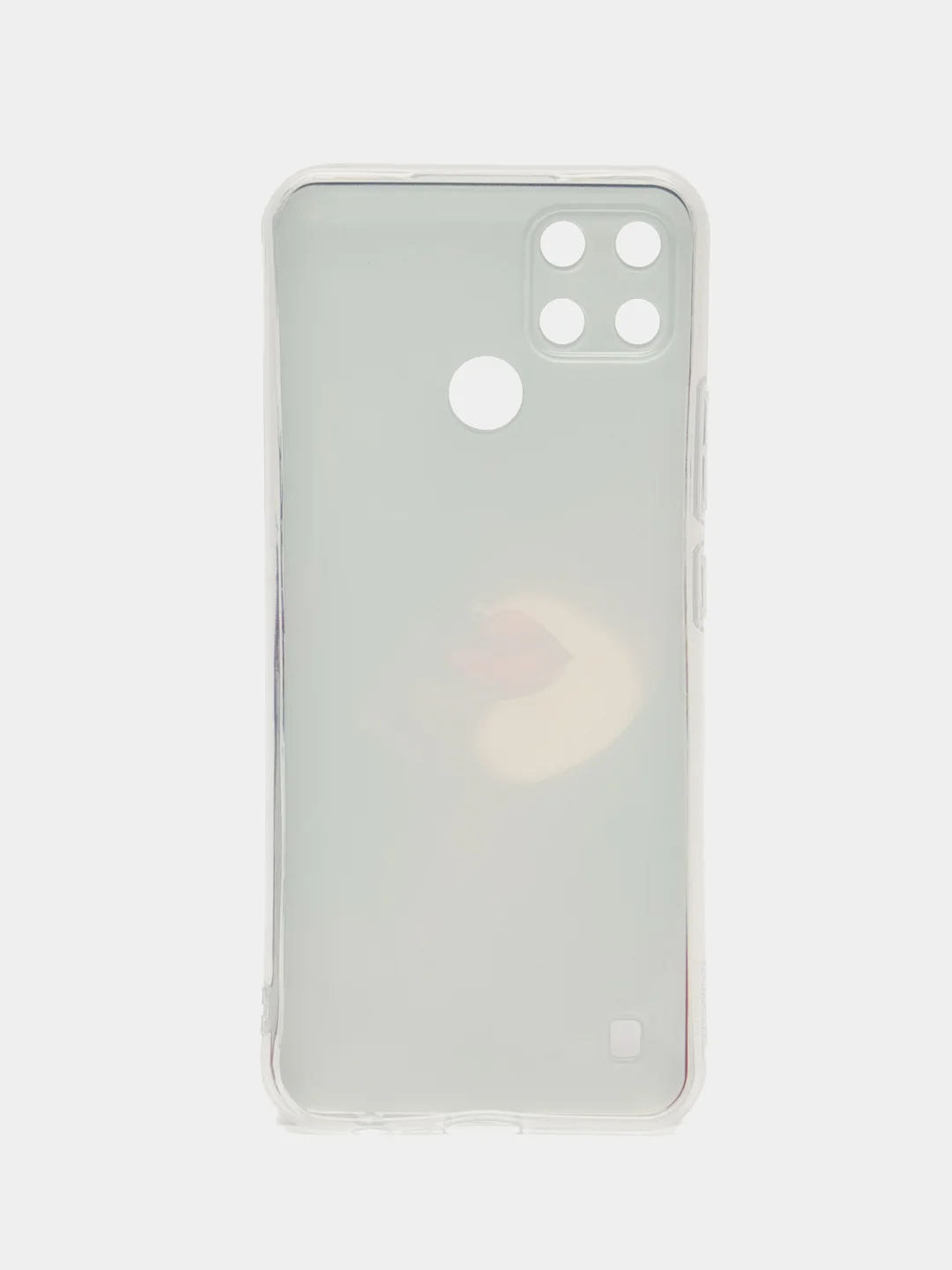 Фиолетовый чехол на Oppo Realme C21Y/C25Y / Реалми C21Y/C25Y прозрачный, с рисунком, защита камеры