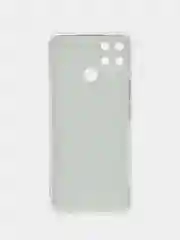 Черный чехол на Oppo Realme C21Y/C25Y / Реалми C21Y/C25Y прозрачный, с рисунком, защита камеры