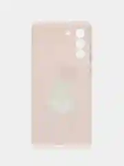 Коралловый чехол на Samsung Galaxy S21 FE 5G / Самсунг S21 FE прозрачный, с рисунком, защита камеры