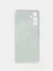 Синий чехол на Samsung Galaxy A14 4G / Галакси A14 4G прозрачный, с рисунком, защита камеры