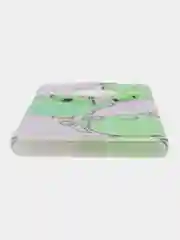 Лавандовый силиконовый чехол на Honor X9A / Хонор X9A прозрачный, с рисунком, защита камеры