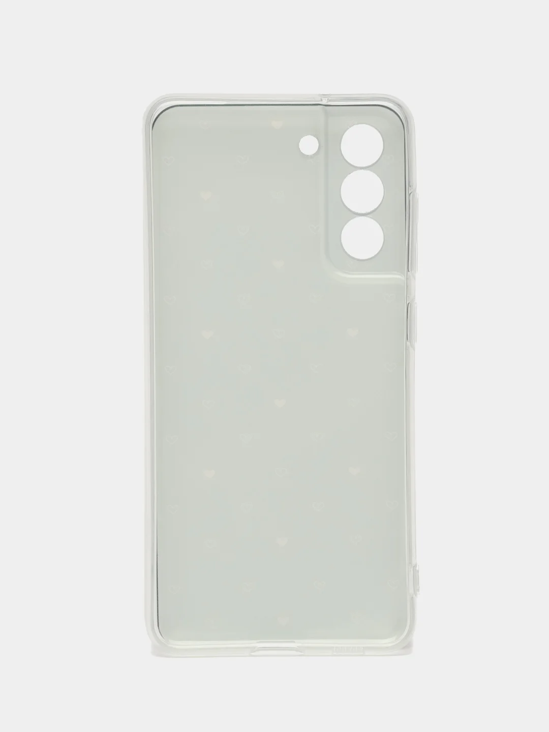 Черный чехол на Samsung Galaxy S21 FE 5G / Самсунг S21 FE прозрачный, с рисунком, защита камеры
