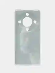 Тёмно-серый силиконовый чехол на Honor X9A / Хонор X9A прозрачный, с рисунком, защита камеры