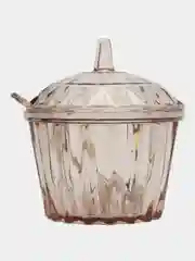 Карамельный сахарница Богема, с ложкой, 100 мл