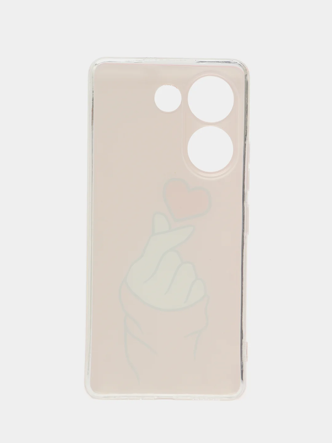 Коралловый чехол на Tecno Camon 20/20 Pro 4G / Текно Камон 20/20 Про 4G прозрачный, с рисунком