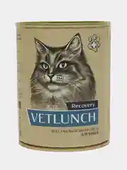 Влажный корм для кошек Vetlunch Recovery восстановительная диета консервы 340гр