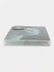 Тёмно-серый чехол на Tecno Camon 20/20 Pro 4G / Текно Камон 20/20 Про 4G прозрачный, с рисунком