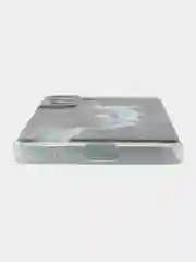 Тёмно-серый чехол на Samsung Galaxy S21 FE 5G / Самсунг S21 FE прозрачный, с рисунком, защита камеры