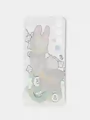 Конфетный чехол на Samsung Galaxy A14 4G / Галакси A14 4G прозрачный, с рисунком, защита камеры