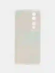 Пудровый силиконовый чехол на Honor 90 / Хонор 90 прозрачный, с рисунком, защита камеры