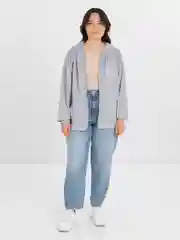 TrendD / Худи женское серое Unisex L