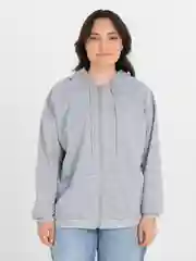 TrendD / Худи женское серое Unisex L