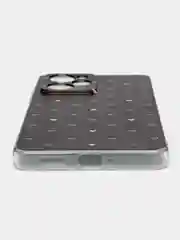 Черный чехол на Poco X5 Pro 5G / Сяоми Поко X5 Про 5G прозрачный, с рисунком, защита камеры