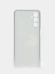 Фиолетовый чехол на Samsung Galaxy A14 4G / Галакси A14 4G прозрачный, с рисунком, защита камеры