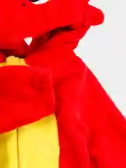 Красный кигуруми пижама теплая для детей, комбинезон домашний костюм медведя единорога дракона