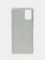 Хром чехол на Samsung Galaxy A71 4G / Самсунг А71 4G прозрачный, с рисунком, защита камеры