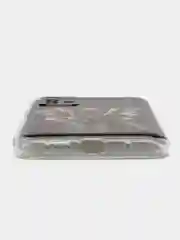 Оливковый силиконовый чехол на Xiaomi Redmi 9T / Редми 9Т прозрачный, с рисунком, защита камеры