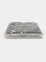 Серый силиконовый чехол на Xiaomi Redmi 9T / Редми 9Т прозрачный, с рисунком, защита камеры