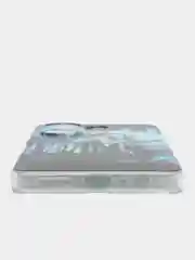 Синий чехол на Tecno Camon 20/20 Pro 4G / Текно Камон 20/20 Про 4G прозрачный, с рисунком