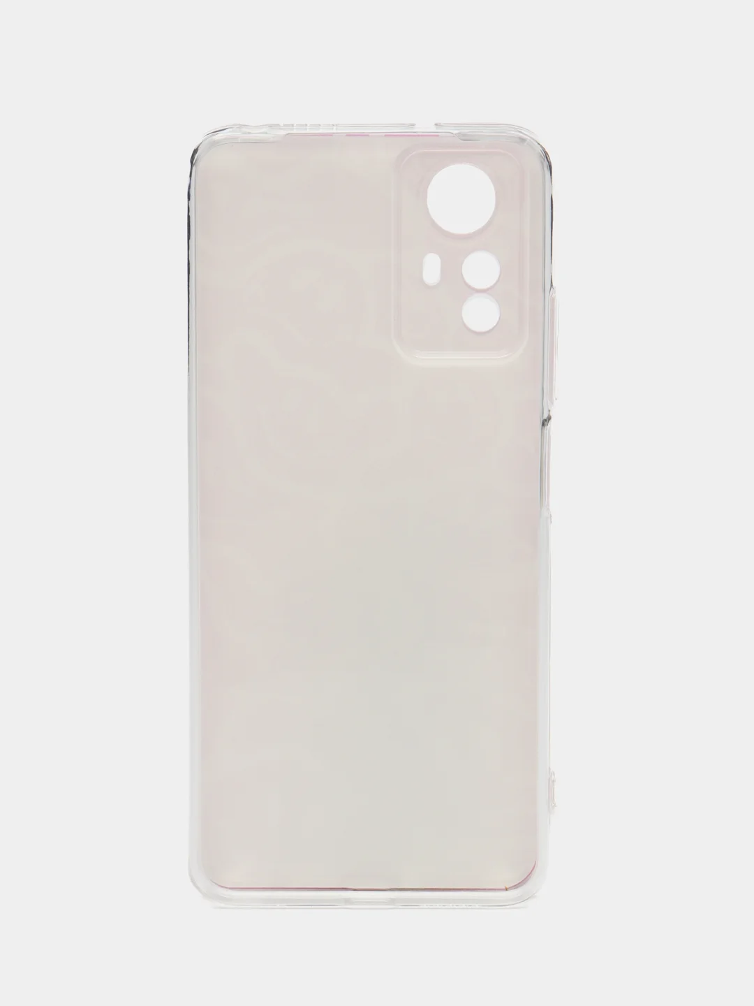 Пурпурный чехол на Xiaomi Redmi Note 12S / Сяоми Редми Нот 12S прозрачный, с рисунком, защита камеры