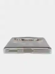 Оливковый силиконовый чехол на Honor X9A / Хонор X9A прозрачный, с рисунком, защита камеры
